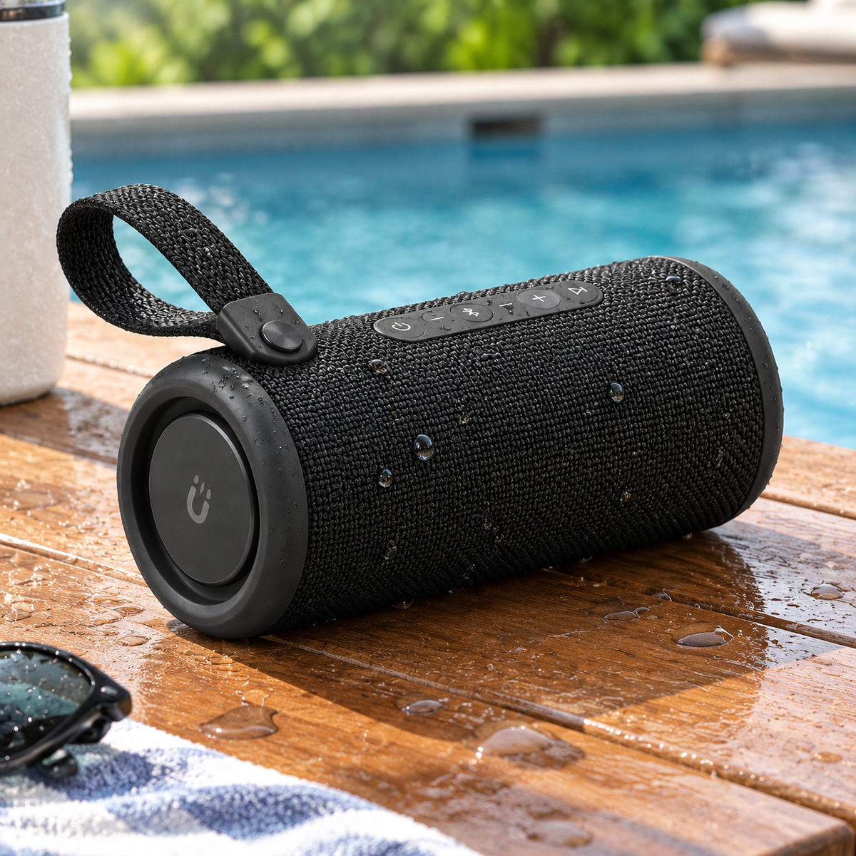 Kelmessa™ SoundPulse IPX7 Waterproof Bluetooth Speaker