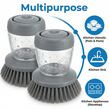Kitchen Soap Pump Brush