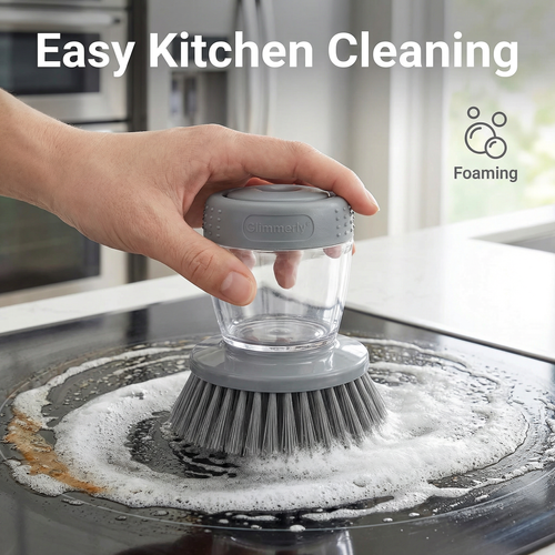 Kitchen Soap Pump Brush
